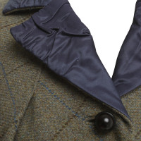 Louis Vuitton Short blazer with diamond pattern