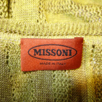 Missoni Knitted coat in green