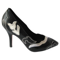 Isabel Marant Pumps/Peeptoes aus Leder in Schwarz