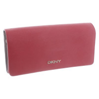 Dkny "Bryant Park Flap" in pelle Saffiano