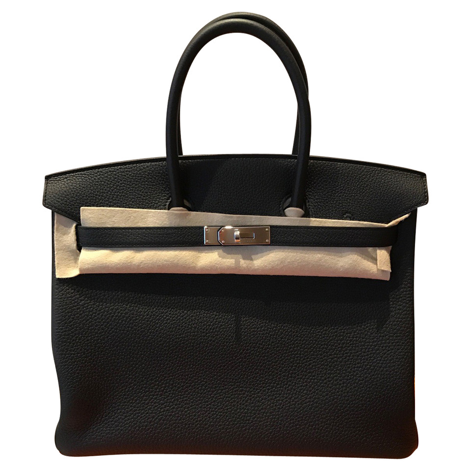 Hermès Birkin Bag 35 en Cuir en Noir