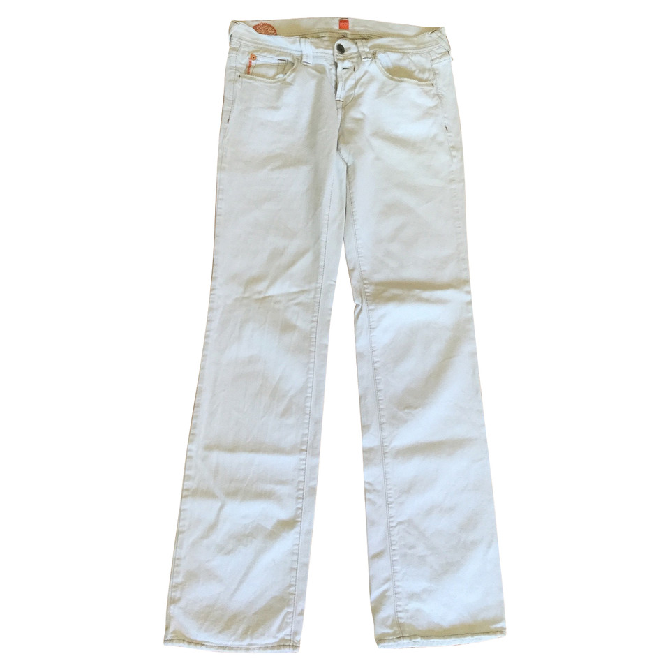 Hugo Boss Jeans aus Baumwolle in Weiß