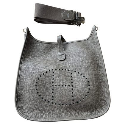 Hermès Evelyne Leather in Grey