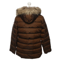 Moncler Jacke/Mantel in Braun