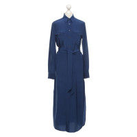 Ralph Lauren Kleid aus Seide in Blau
