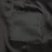 Costume National Blazer aus Seide in Schwarz