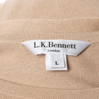 L.K. Bennett Tricot en Laine en Beige