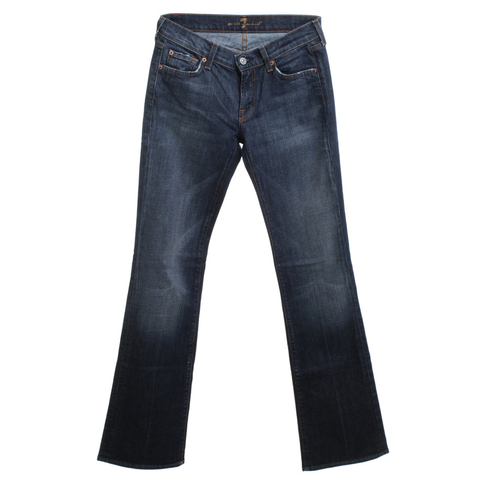 7 For All Mankind jeans vernietigd