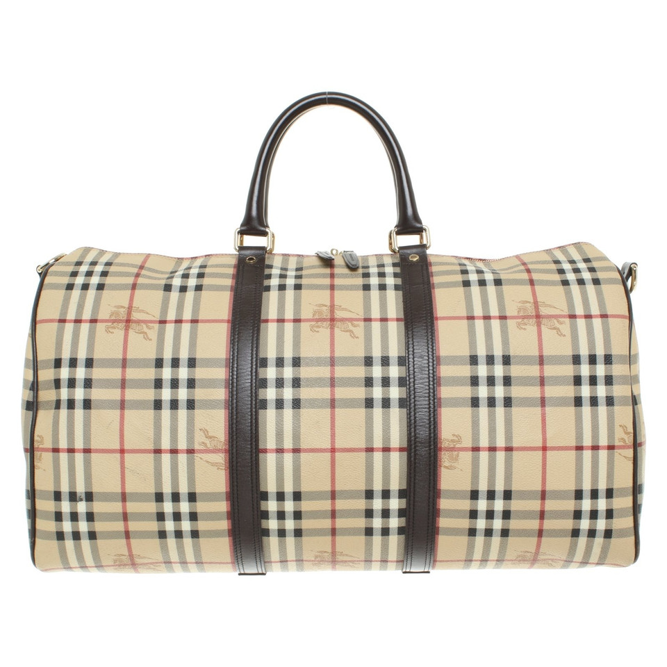 Burberry Travel bag with logo pattern