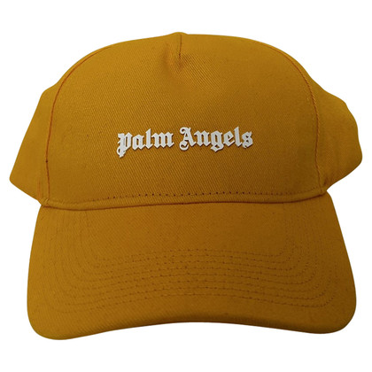 Palm Angels Chapeau/Casquette en Coton en Ocre