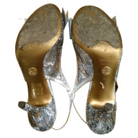 Dolce & Gabbana Dolce & Gabbana zilverkleurige sandaal
