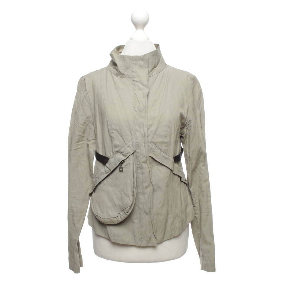 Sarah Pacini Jacket/Coat in Olive