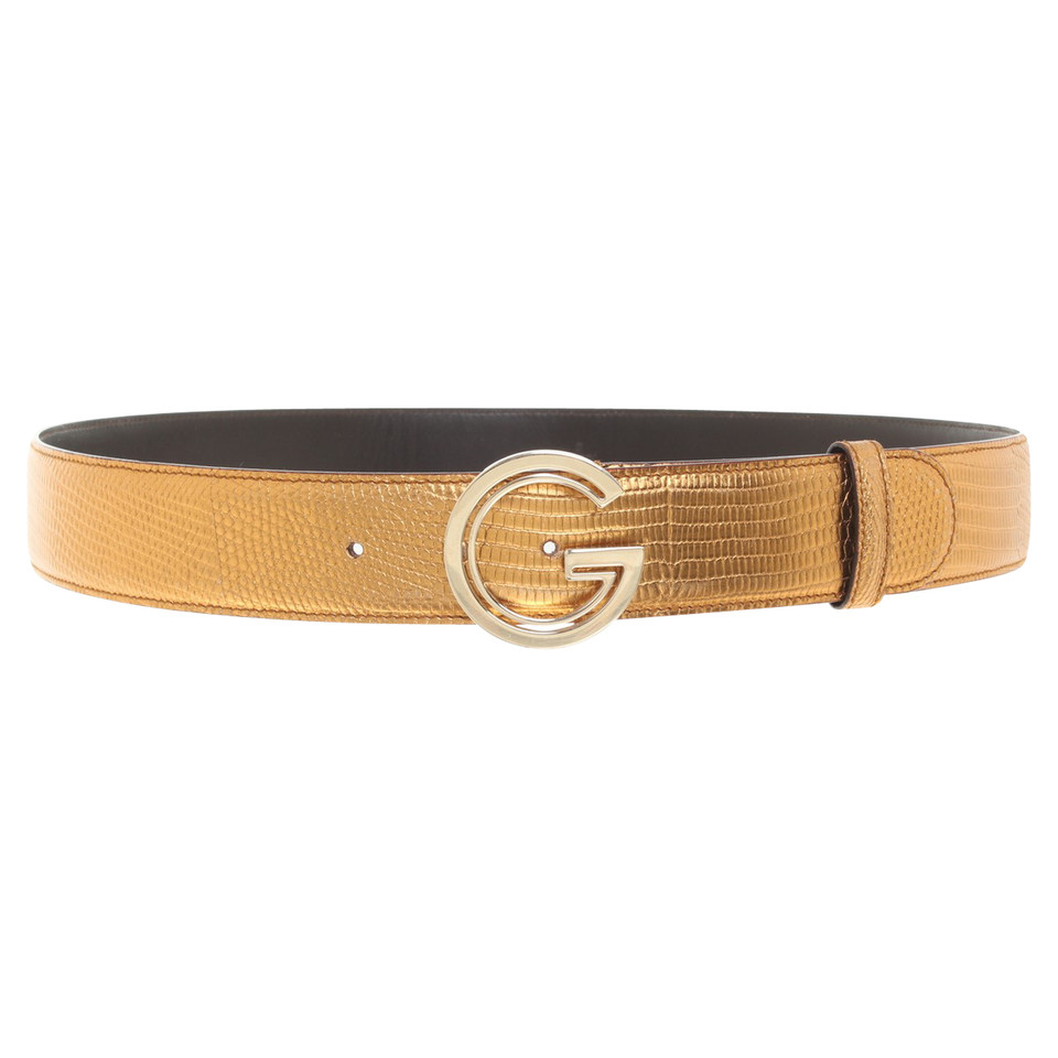 Gucci Belt in gold - Buy Second hand Gucci Belt in gold for €145.00