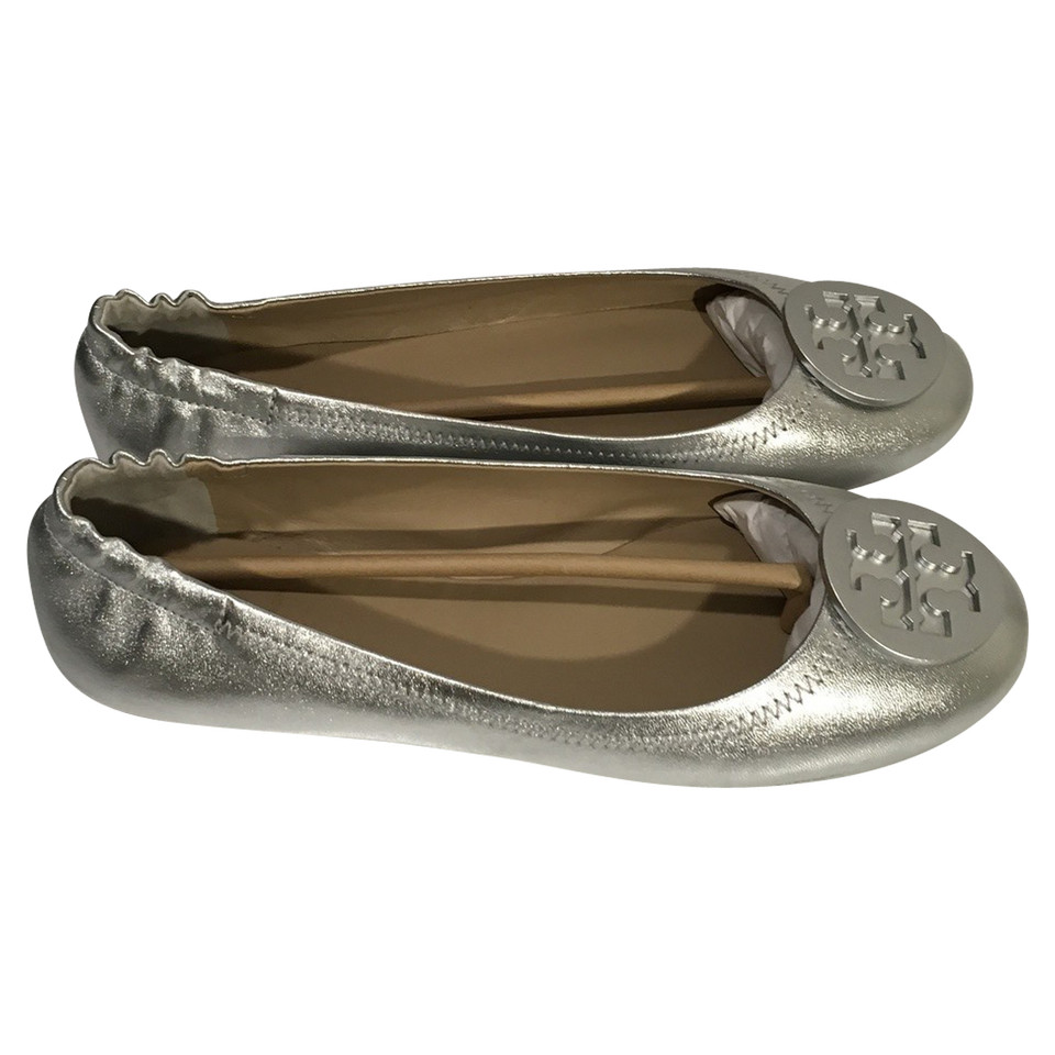 Tory Burch Ballerinas silver
