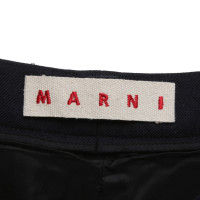 Marni trousers in grey / blue