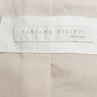 Fabiana Filippi Top / giacca di pelle scamosciata