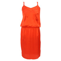 Dkny zijden jurk in Orange