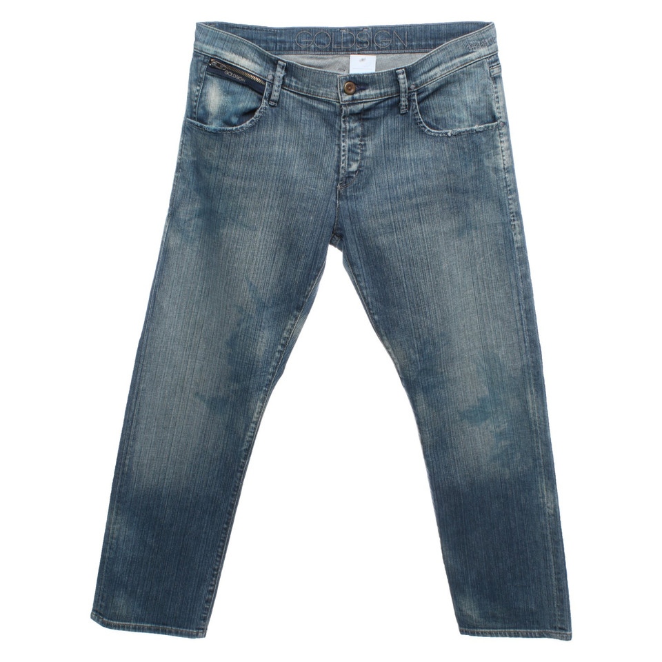 Adriano Goldschmied Jeans Katoen in Blauw