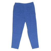 Stefanel Paire de Pantalon en Soie en Bleu