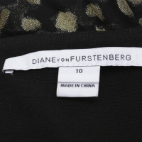 Diane Von Furstenberg Avondjurk zwart