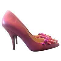 Patrizia Pepe Pumps/Peeptoes Leather in Pink