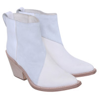 Acne Ankle boots in cream 