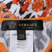 Gianni Versace Top con stampa animale