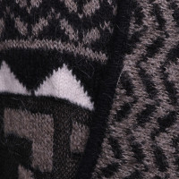 Lala Berlin Cappotto lavorato a maglia con mix di motivi