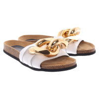 Jw Anderson Sandals Leather in White