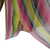 Hermès Seidenbluse mit Streifen-Muster