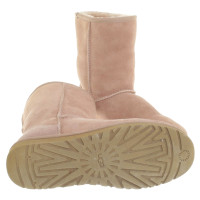Ugg Australia Suede boots in blush pink