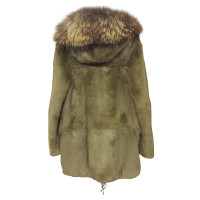 Steffen Schraut Parka with fur trim