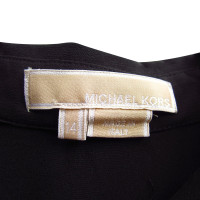 Michael Kors Zwarte zijden blouse