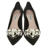 Miu Miu Pumps/Peeptoes in Schwarz