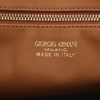 Giorgio Armani Sac à main en cuir bleu royal