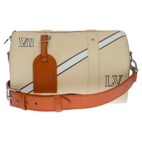 Louis Vuitton City Keepall Leather in Beige