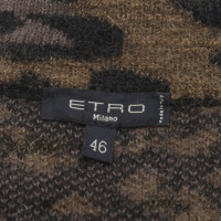 Etro Strickjacke mit Muster