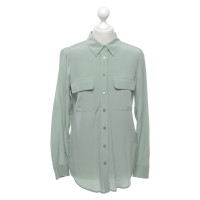 Equipment Blouse in sage green