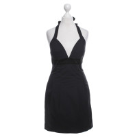 Armani Jeans black halter dress