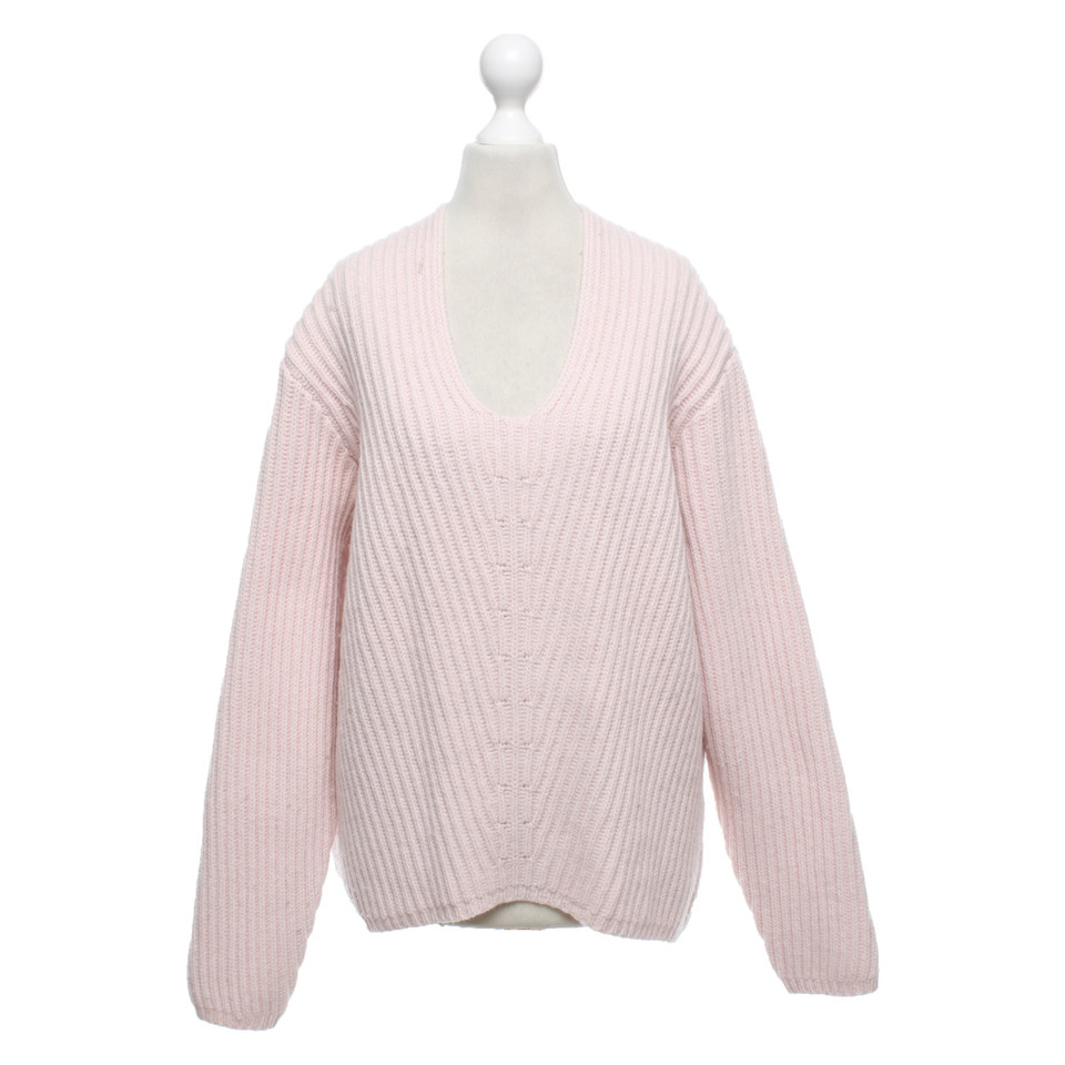Acne Strick aus Wolle in Rosa / Pink