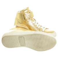 Pierre Hardy Hightop sneakers in goud