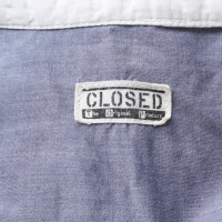Closed Capispalla in Cotone in Blu