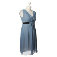 Marc Jacobs zijden jurk licht blauw