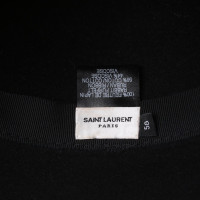 Saint Laurent Chapeau en noir