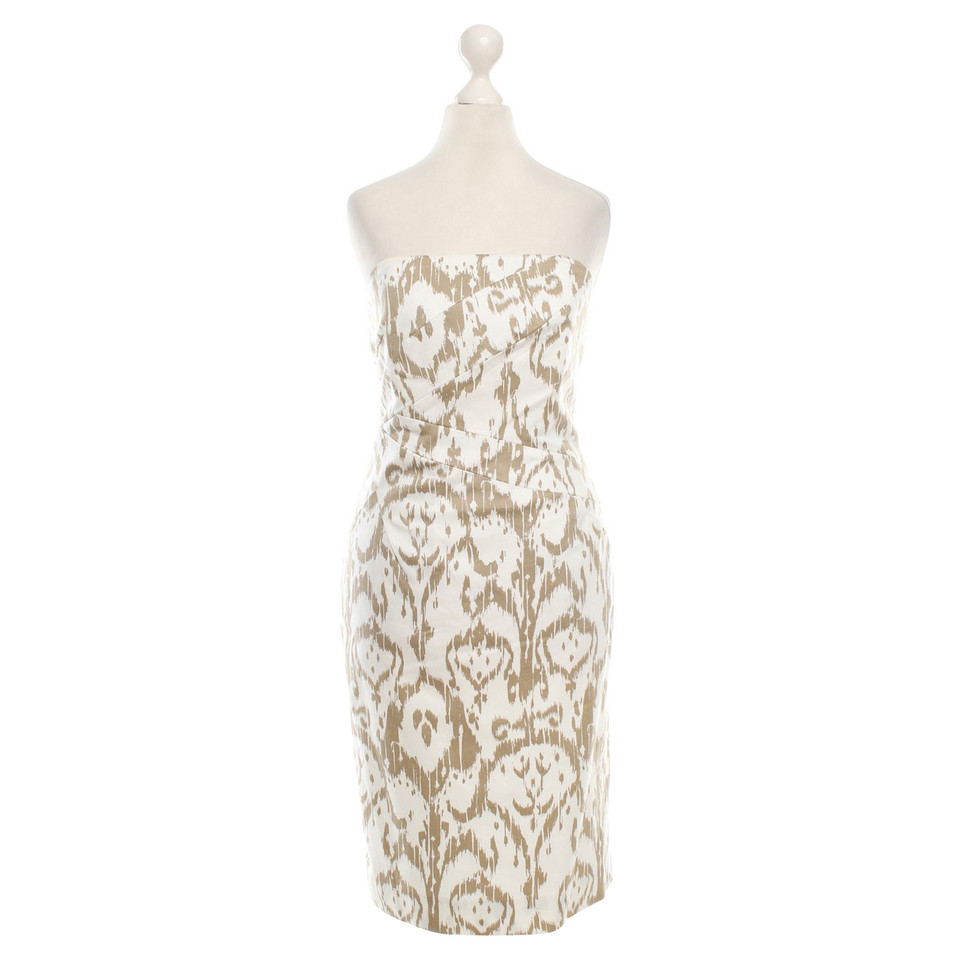 Michael Kors Strapless dress with pattern