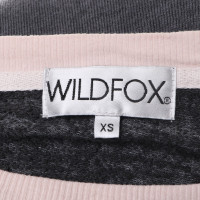 Wildfox Sweatshirt in Grau/Rosé