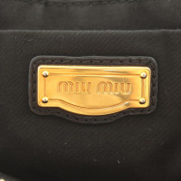 Miu Miu "Bow Bag" in zwart