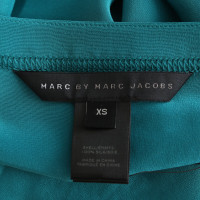 Marc By Marc Jacobs Zijden shirt in turquoise