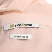 Rich & Royal nude coloured blouse