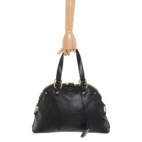 Yves Saint Laurent Muse Leather in Black